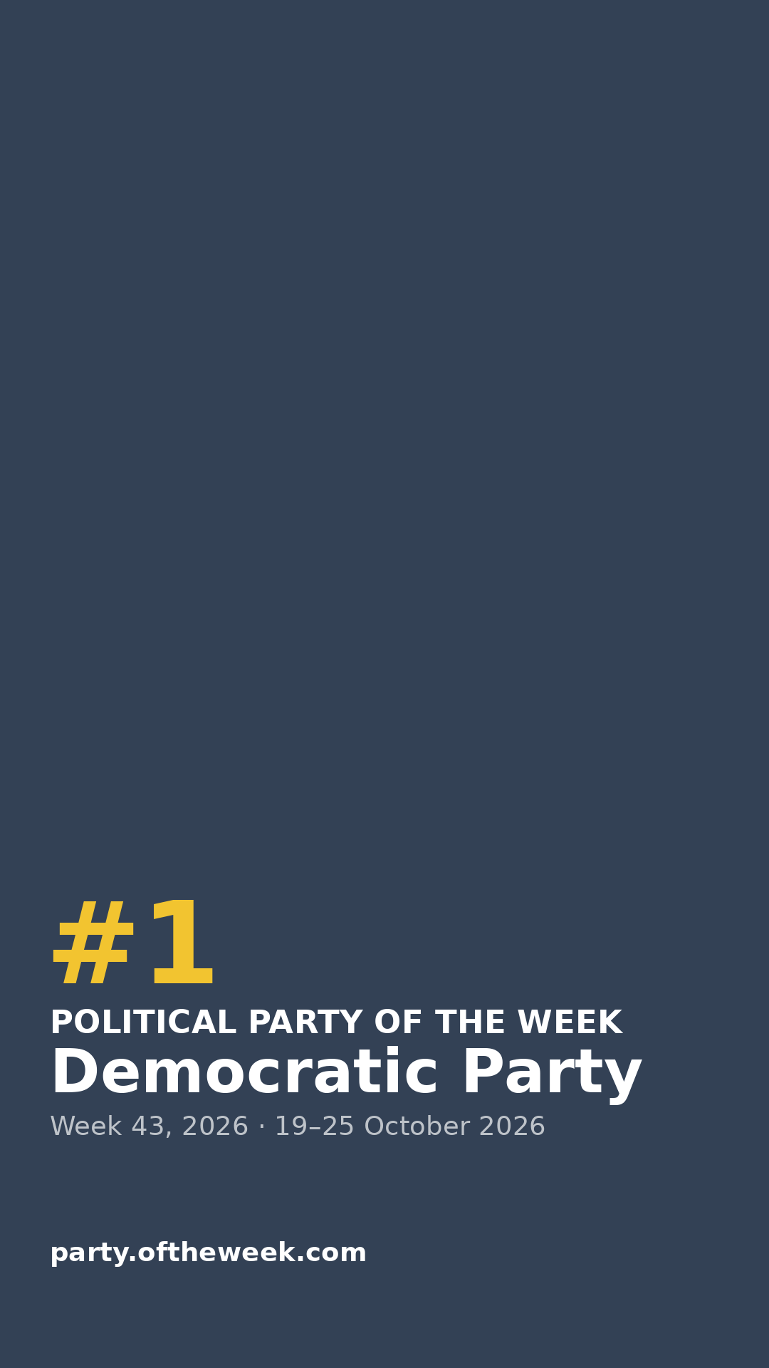 Story (1080×1920) — Democratic Party